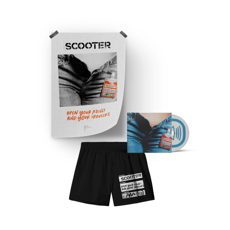 Open Your Mind And Your Trousers von Scooter - Move Your Ass Bundle (incl. CD) jetzt im Bravado Store