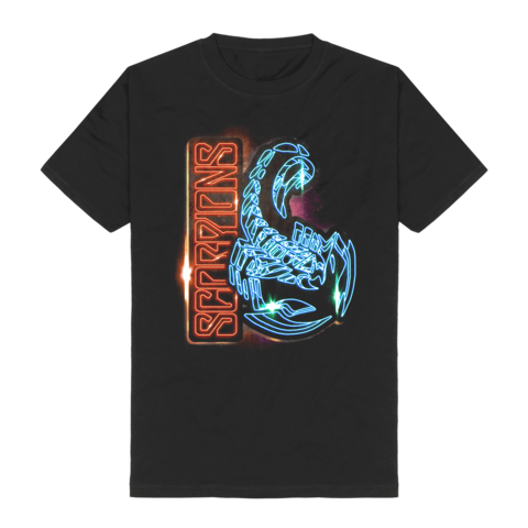 Neon Sign von Scorpions - T-Shirt jetzt im Bravado Store