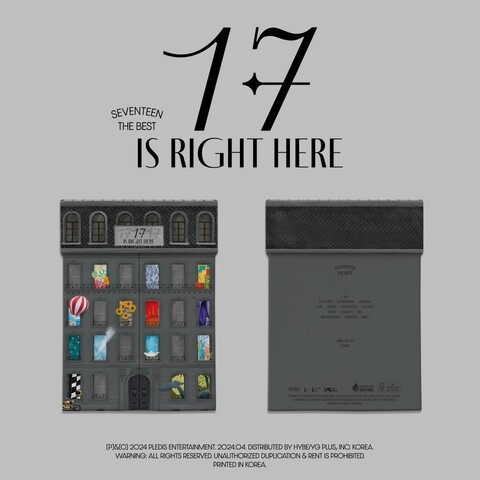 BEST ALBUM “7 IS RIGHT HERE” (HERE Ver.) von Seventeen - 2CD + Fotobuch jetzt im Bravado Store