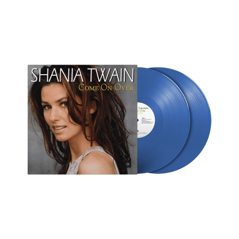 Come On Over Diamond Edition von Shania Twain - Exclusive Blue 2LP (International) jetzt im Bravado Store