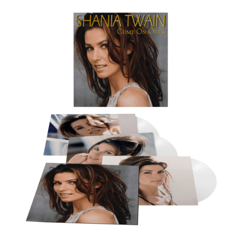 Come On Over Diamond Edition von Shania Twain - Limited Edition Ultra-Clear 3LP (International) jetzt im Bravado Store