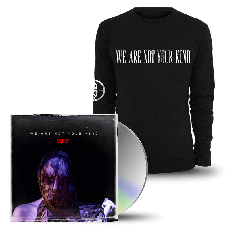 We Are Not Your Kind (Ltd. CD + Longsleeve Bundle) von Slipknot - CD Bundle jetzt im Bravado Store