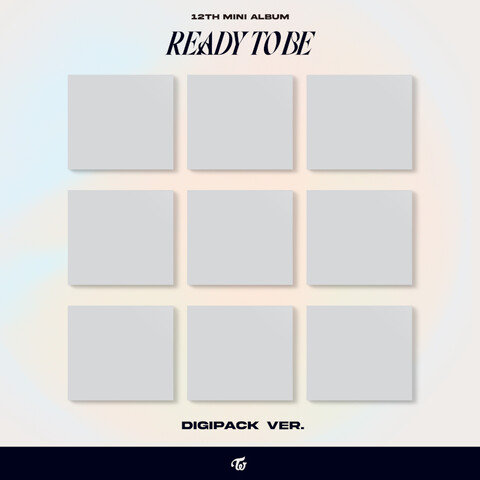 READY TO BE (Digipack Ver.) von TWICE - Digipak Compact Version CD jetzt im Bravado Store