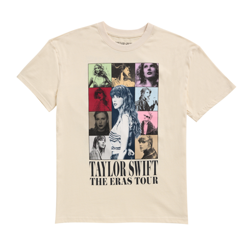 Taylor Swift The Eras International Tour Beige T-Shirt von Taylor Swift - T-Shirt jetzt im Bravado Store