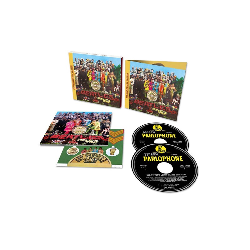 Sgt.Pepper's Lonely Hearts Club Band (50th Anniversary Edition) von The Beatles - 2CD jetzt im Bravado Store
