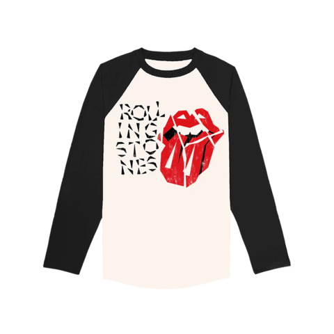 Diamond Tongue von The Rolling Stones - Raglan jetzt im Bravado Store