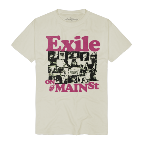 Exile On Main Street Album Photo von The Rolling Stones - T-Shirt jetzt im Bravado Store