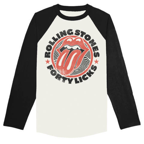 Forty Licks von The Rolling Stones - Raglan jetzt im Bravado Store