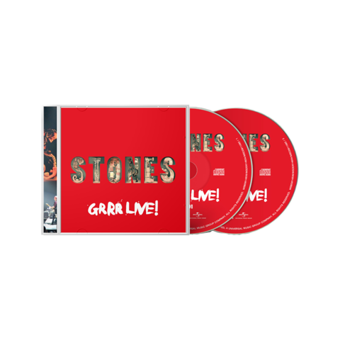 GRRR LIVE! von The Rolling Stones - 2CD jetzt im Bravado Store