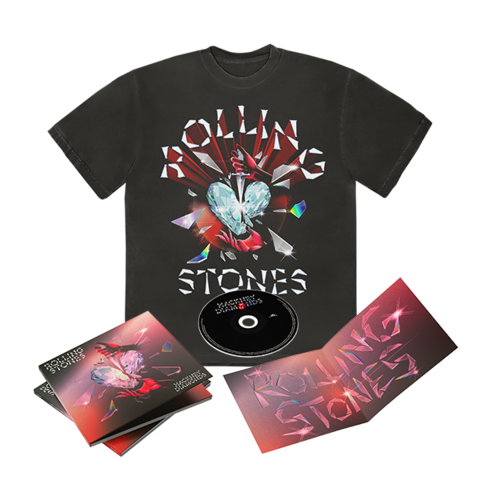 Hackney Diamonds von The Rolling Stones - DigiPack CD + T-Shirt Bundle jetzt im Bravado Store