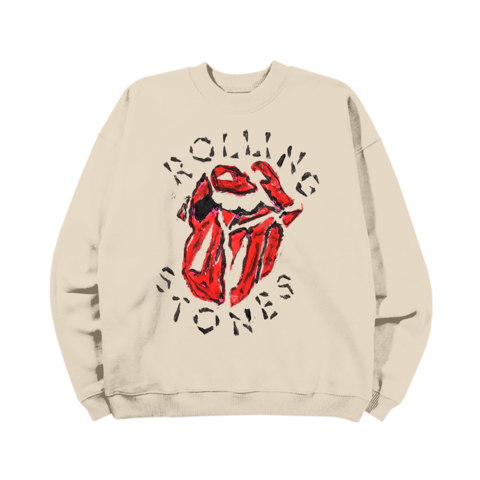 Hackney Diamonds Sand von The Rolling Stones - Crewneck jetzt im Bravado Store