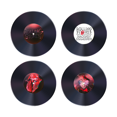 Hackney Diamonds Vinyl von The Rolling Stones - Untersetzer jetzt im Bravado Store