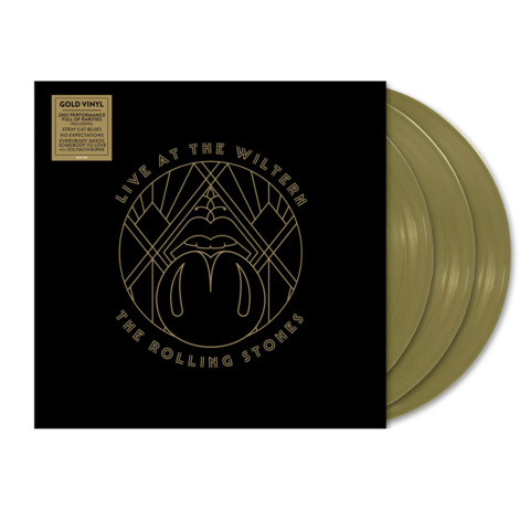 Live At The Wiltern (Los Angeles) von The Rolling Stones - Exclusive Gold Coloured Vinyl 3LP jetzt im Bravado Store