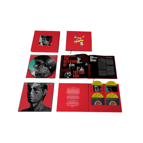 Tattoo You (40th Anniversary Remastered Super Deluxe 4 CD Boxset) von The Rolling Stones - 4CD + Picture LP Boxset jetzt im Bravado Store