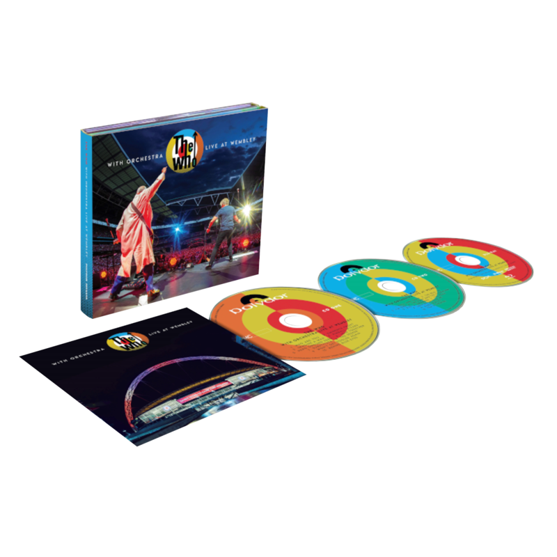 The Who With Orchestra Live At Wembley von The Who - 2CD + Blu-Ray jetzt im Bravado Store