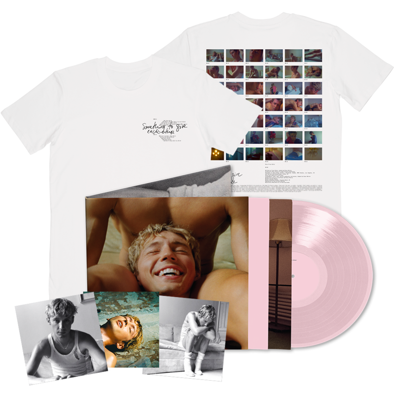 Something To Give Each Other von Troye Sivan - Exclusive Deluxe Gatefold Vinyl + T-Shirt + Signed Postcard jetzt im Bravado Store