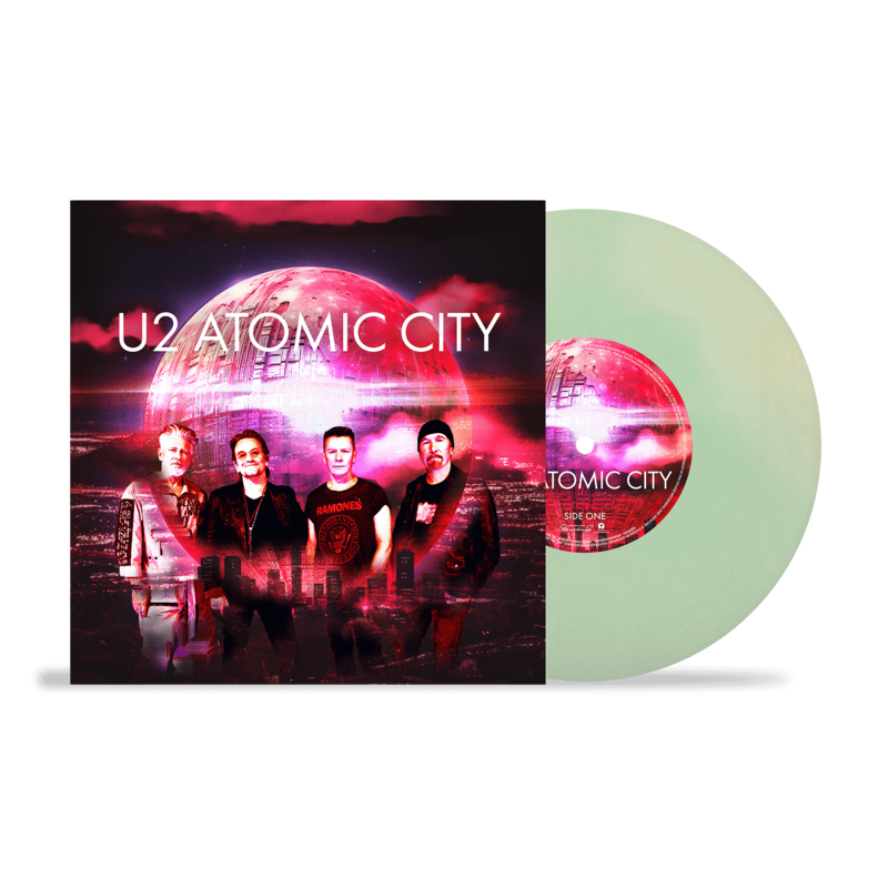Atomic City von U2 - Limited Edition Photoluminescent Transparent 7’’ Vinyl jetzt im Bravado Store