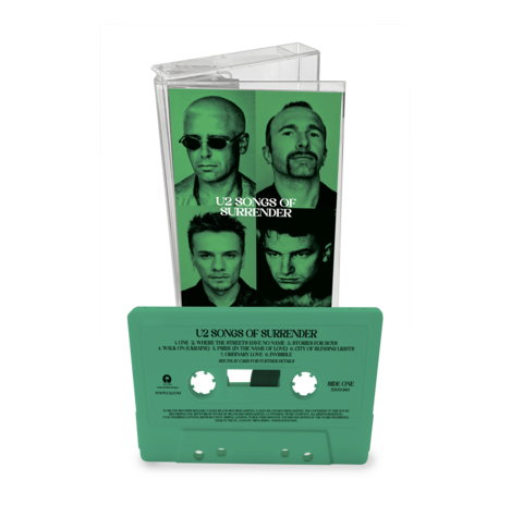 Songs Of Surrender von U2 - Mint Green Cassette (Limited Edition) jetzt im Bravado Store