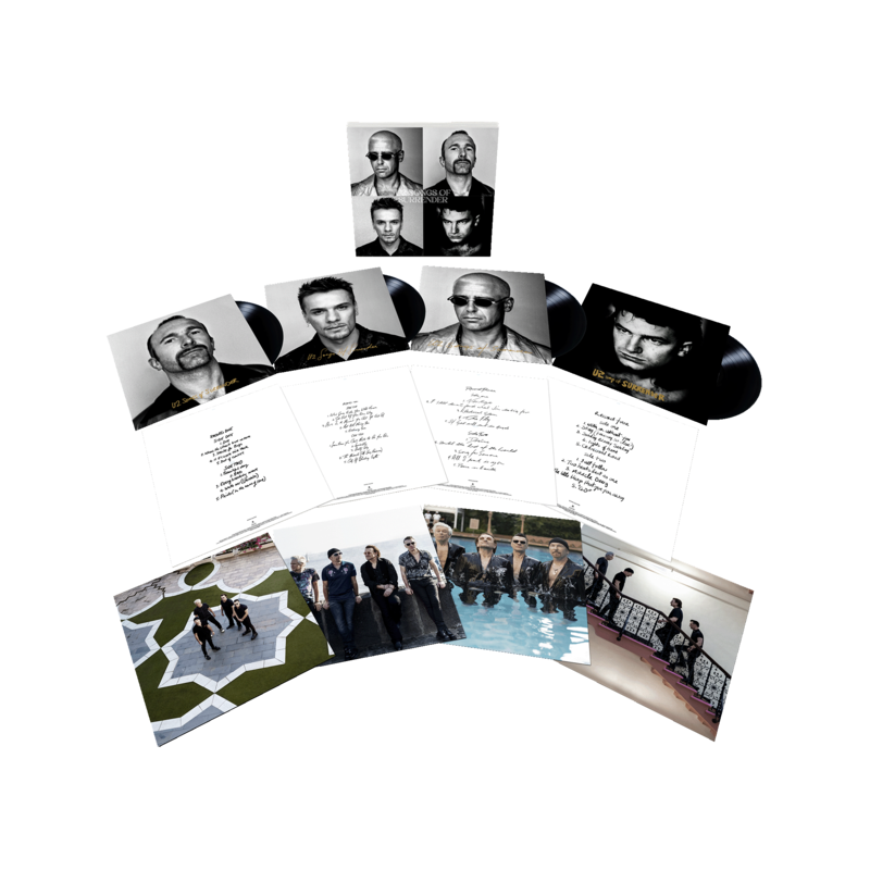 Songs Of Surrender von U2 - 4LP Super Deluxe Collector’s Boxset (Limited Edition) jetzt im Bravado Store