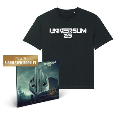 UNIVERSUM25 von UNIVERSUM25 - Ltd. CD + signiertes Booklet + T-Shirt jetzt im Bravado Store