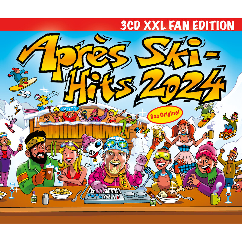 Après Ski Hits 2024 XXL von Various Artists - 3CD jetzt im Bravado Store