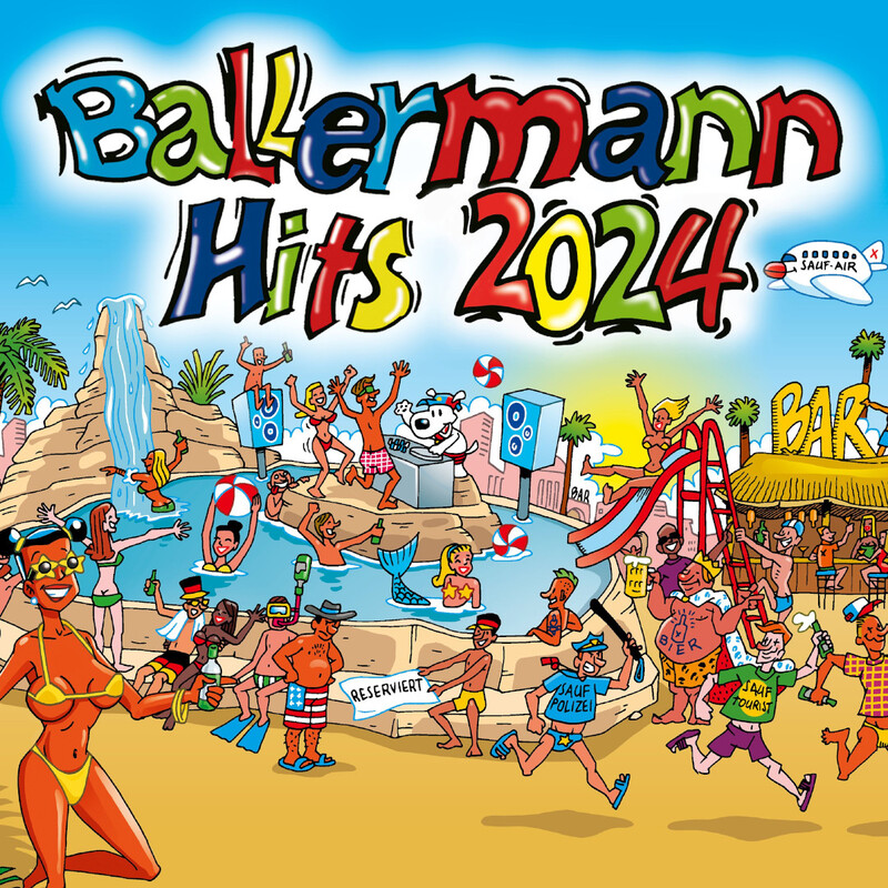 Ballermann Hits 2024 (2CD) von Various Artists - 2CD jetzt im Bravado Store