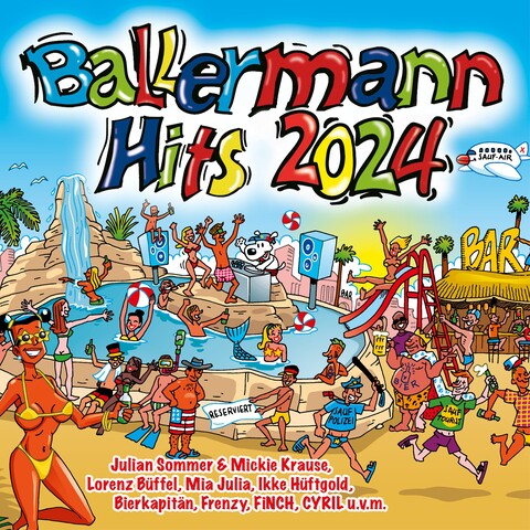 Ballermann Hits 2024 von Various Artists - 2CD jetzt im Bravado Store
