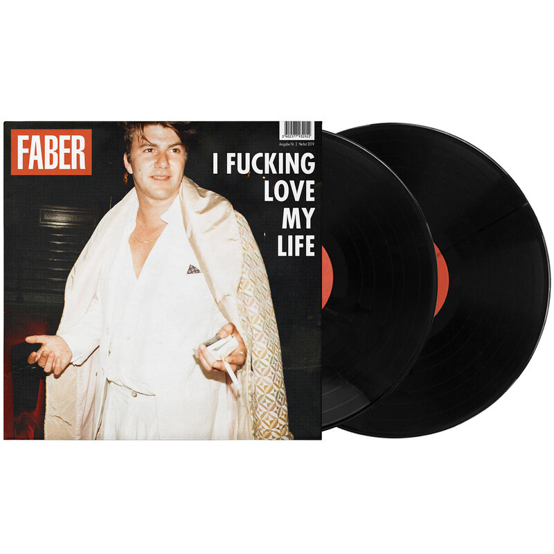 I fucking love my life von Faber - 2LP jetzt im Bravado Store