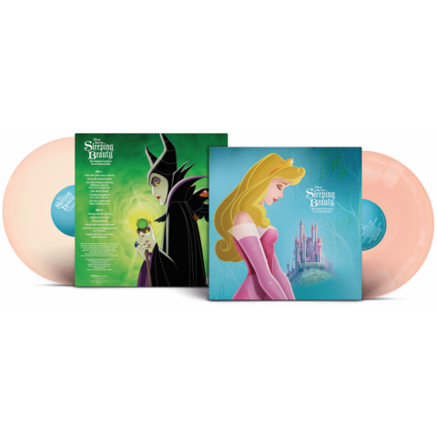 Music from Sleeping Beauty von Disney / Various Artists - 1LP (White & peach pink A Side/B Side effect) jetzt im Bravado Store
