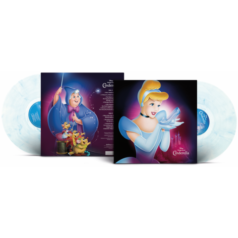 Songs from Cinderella von Disney / Various Artists - 1LP (Transparent with blue marble effect) jetzt im Bravado Store