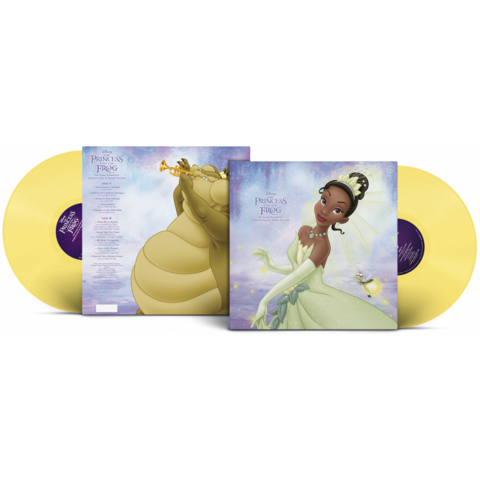 The Princess and the Frog: The Songs Soundtrack von Disney / Various Artists - 1LP (Solid colour lemon yellow vinyl) jetzt im Bravado Store