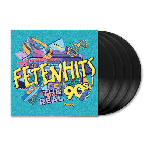 Fetenhits – The Real 90’s von Various - 4LP jetzt im Bravado Store