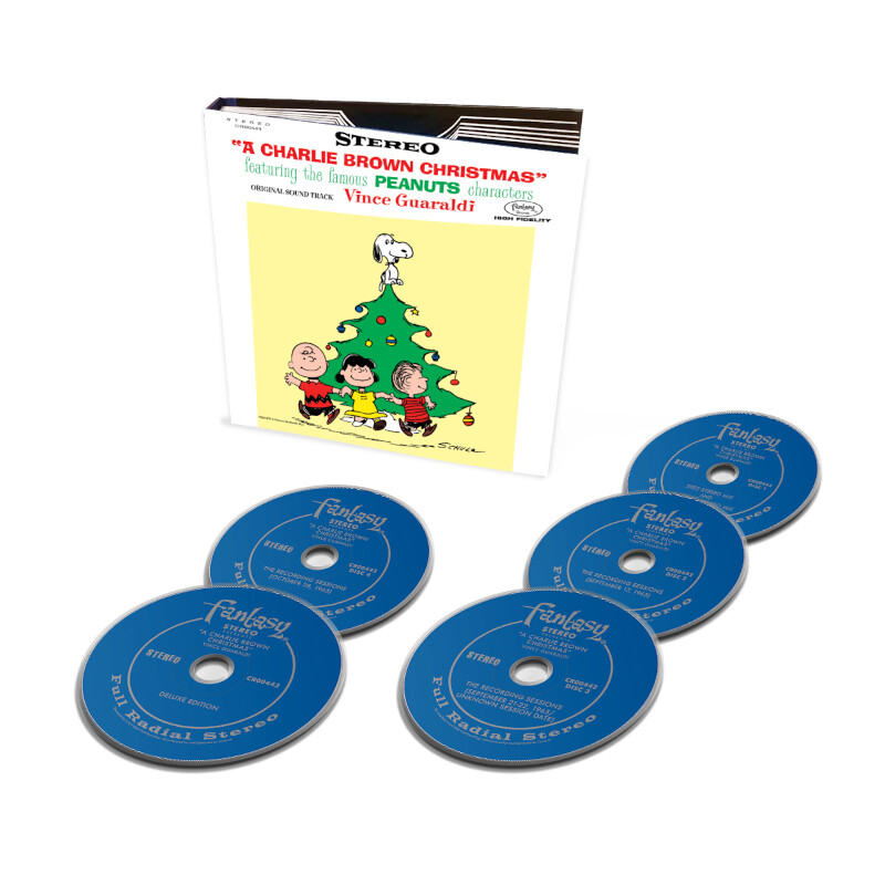 A Charlie Brown Christmas von Vince Guaraldi Trio - Super Deluxe 4CD+BD-Audio jetzt im Bravado Store