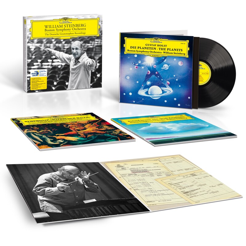Steinberg & BSO: The DG Recordings von William Steinberg & Boston Symphony Orchestra - Original Source 3LP Vinyl-Box jetzt im Bravado Store