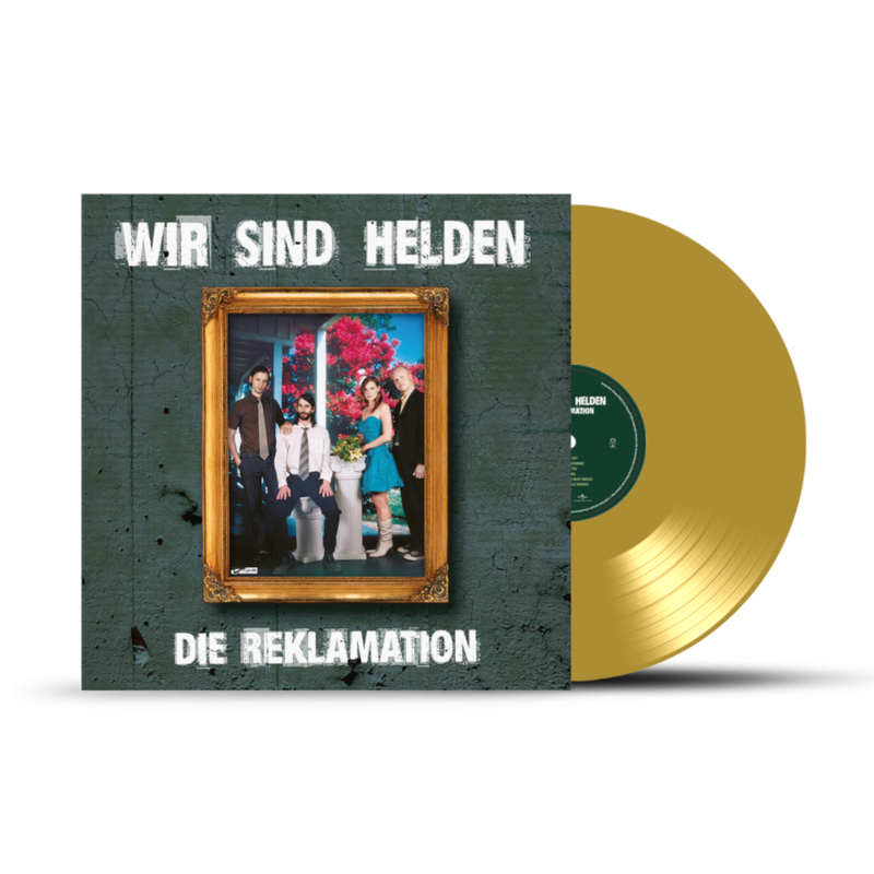 DIE REKLAMATION von Wir Sind Helden - LIMITIERTE EDITION GOLDENES VINYL jetzt im Bravado Store