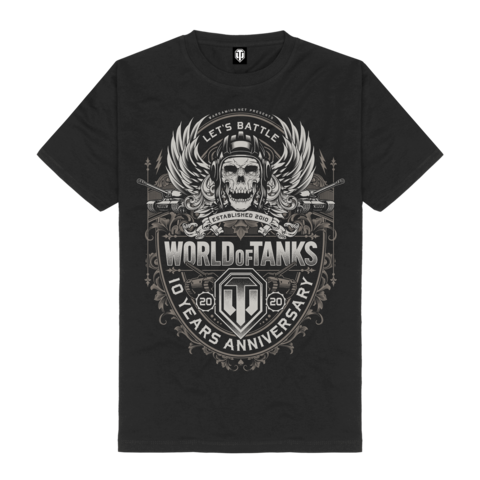 10 Years Anniversary von World Of Tanks - T-Shirt jetzt im Bravado Store
