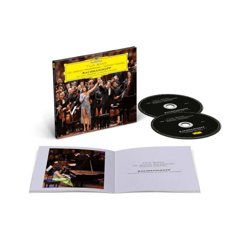 The Piano Concertos & Paganini Rhapsody von Yuja Wang, Gustavo Dudamel, Los Angeles Philharmonic - 2-CD Digipack jetzt im Bravado Store