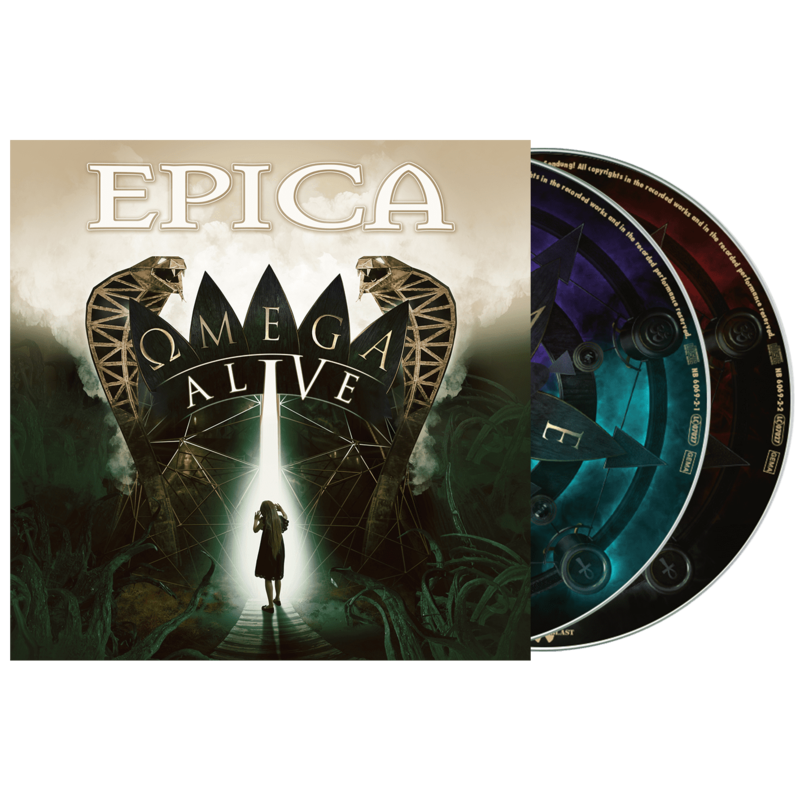 Omega Alive (2CD Digipack) von Epica - 2CD jetzt im Bravado Store