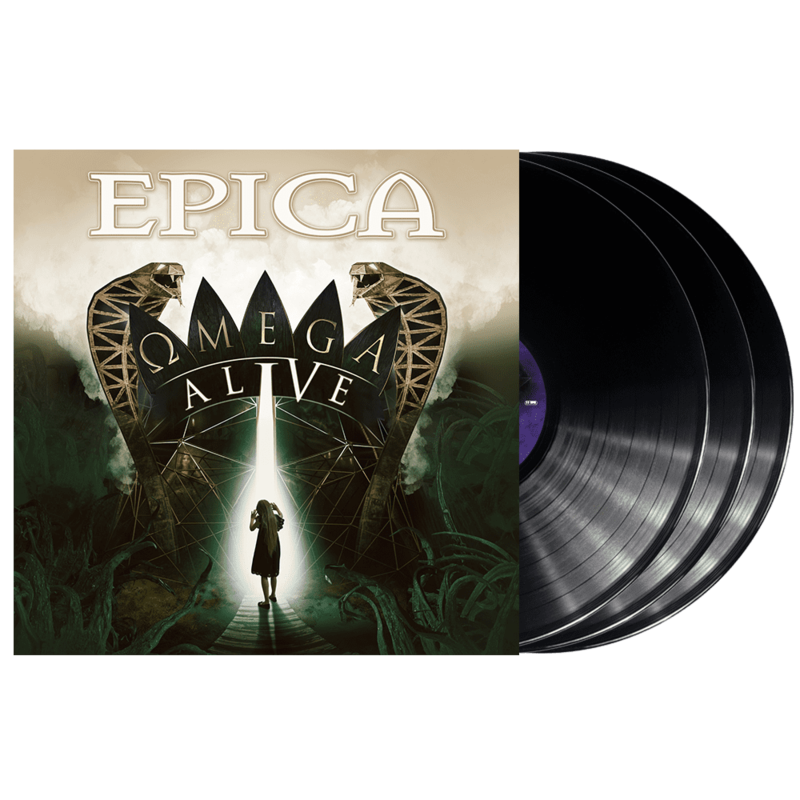 Omega Alive (3LP Black) von Epica - 3LP jetzt im Bravado Store