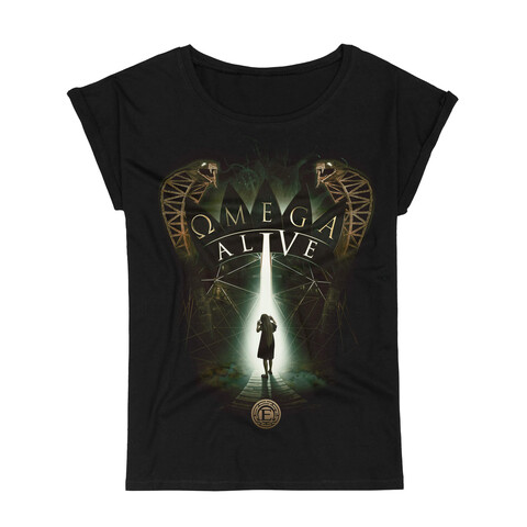Omega Alive von Epica - Girlie Shirt jetzt im Bravado Store