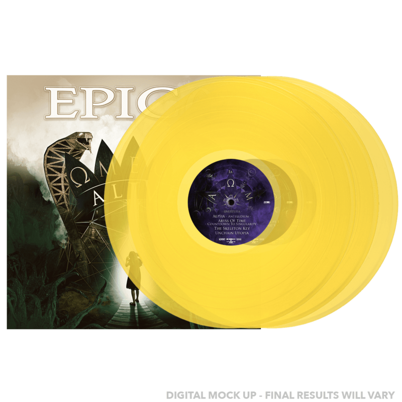 Omega Alive (Ltd 3LP Sun Yellow) von Epica - 3LP jetzt im Bravado Store