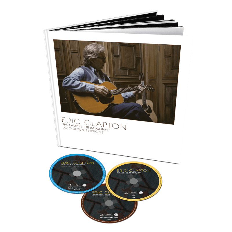 The Lady In The Balcony: Lockdown Sessions von Eric Clapton - Ltd. Deluxe Boxset DVD/BD/CD jetzt im Bravado Store