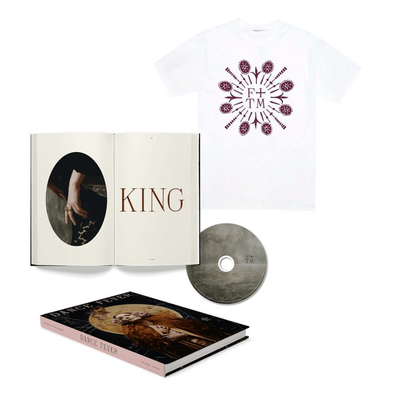 Dance Fever von Florence + the Machine - Deluxe CD + Monogram T-Shirt jetzt im Bravado Store