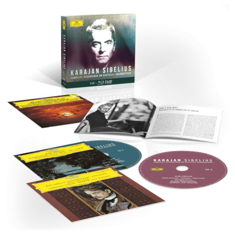 Karajan Sibelius: Complete Recordings On Deutsche Grammophon (5CD Box) von Herbert von Karajan & Berliner Philharmoniker - Boxset jetzt im Bravado Store