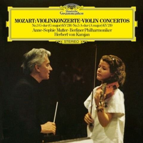 Violinkonzerte 3+5 von Herbert von Karajan & Berliner Philharmoniker - LP jetzt im Bravado Store