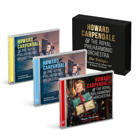 Die Trilogie (Symphonie Meines Lebens 1+2 & Happy Christmas) von Howard Carpendale - 3CD jetzt im Bravado Store