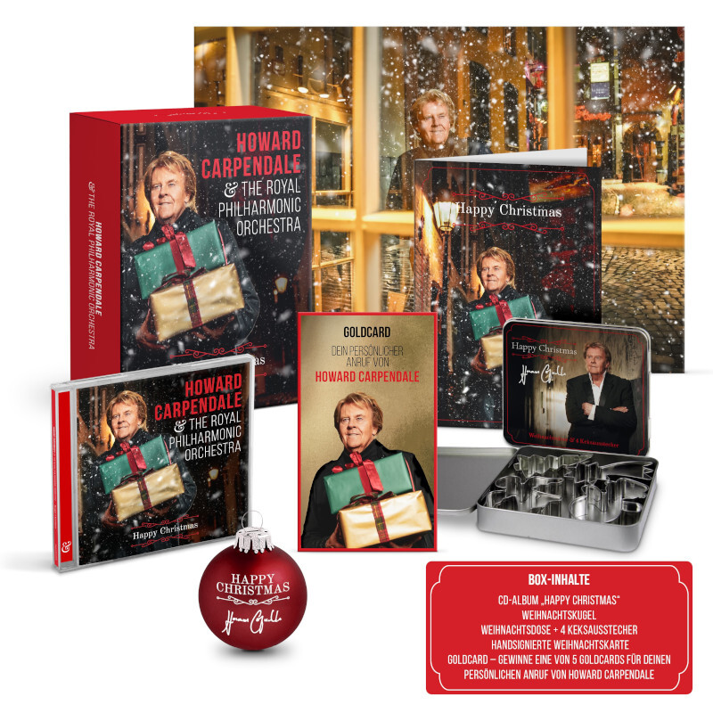 Happy Christmas von Howard Carpendale - Limitierte CD Fanbox + Exklusives Poster jetzt im Bravado Store