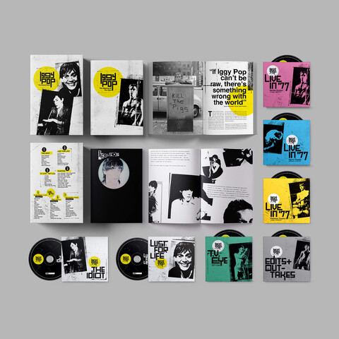 The Bowie Years (Ltd. 7CD Boxset) von Iggy Pop - Boxset jetzt im Bravado Store