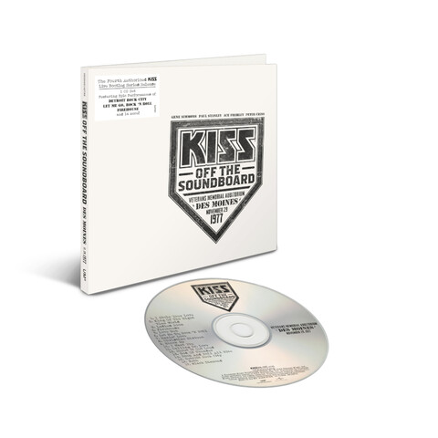 Off The Soundboard: Live In Des Moines 1977 von KISS - CD jetzt im Bravado Store