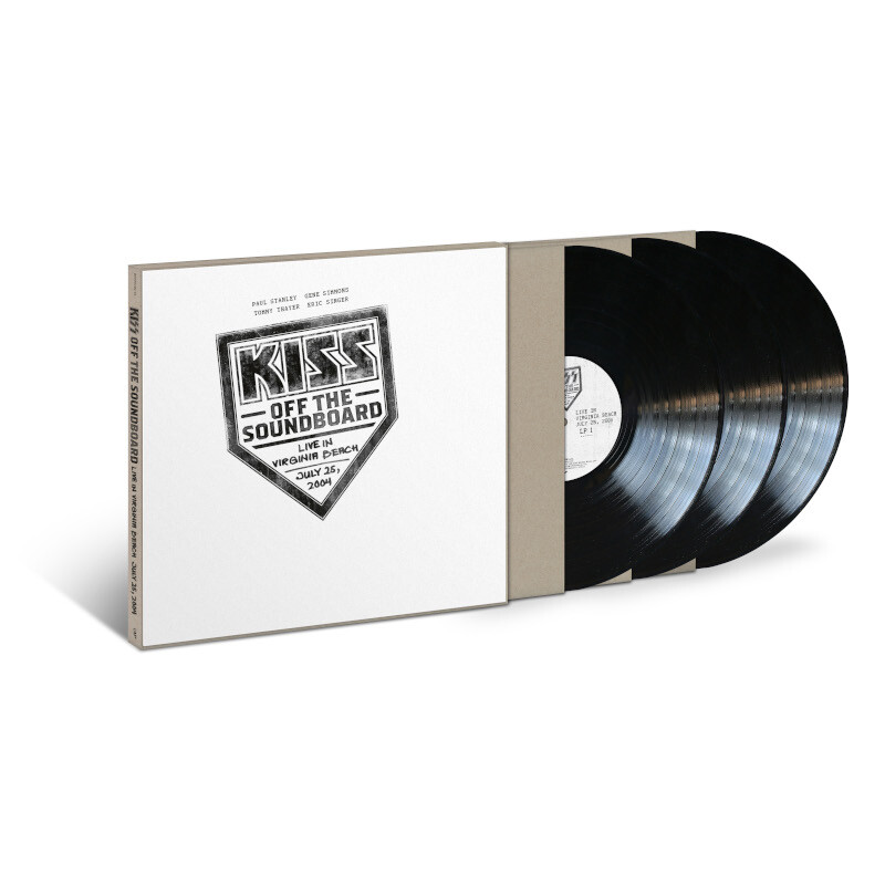 Off The Soundboard: Live In Virginia Beach von KISS - 3LP jetzt im Bravado Store